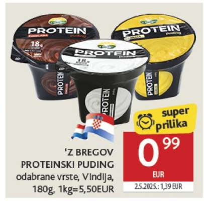 'Z BREGOV PROTEINSKI PUDING