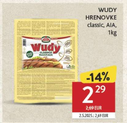 WUDY Hrenovke