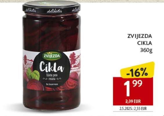 ZVIJEZDA CIKLA 360g