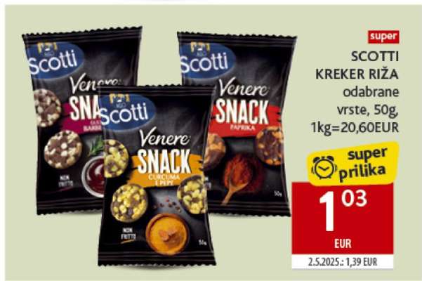 SCOTTI KREKER RIŽA