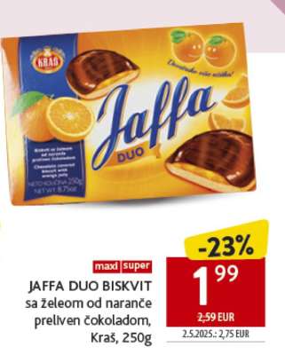 JAFFA DUO BISKVIT