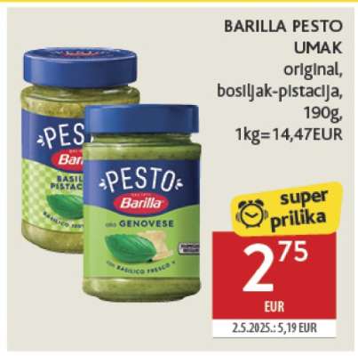 BARILLA PESTO UMAK