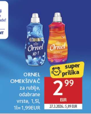 ORNEL Omekšivač
