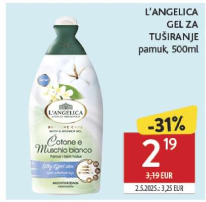 L'Angelica Gel za tuširanje