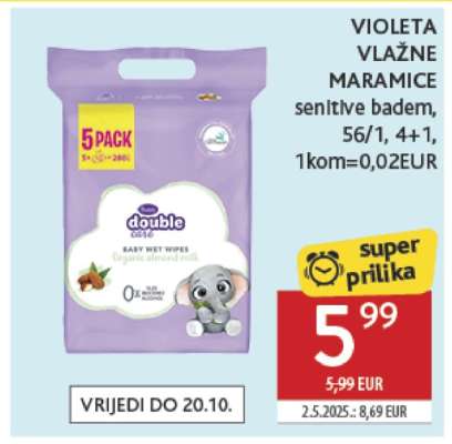 VIOLETA Vlažne maramice