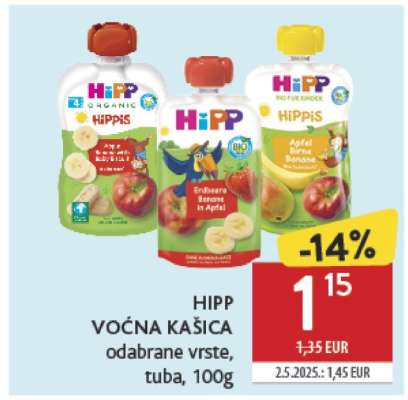 HIPP VOĆNA KAŠICA