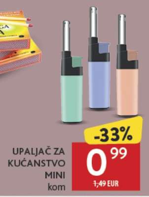 UPALJAČ ZA KUĆANSTVO MINI kom