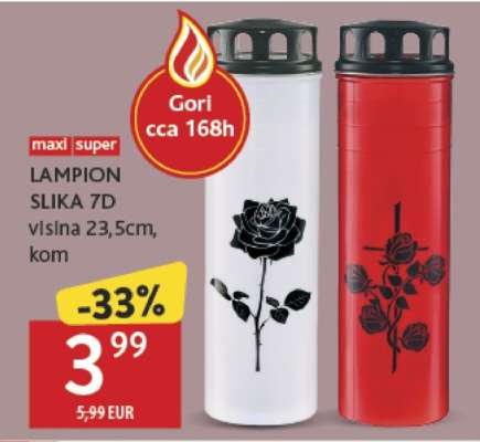 LAMPION SLIKA 7D