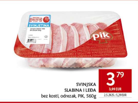 SVINJSKA SLABINA I LEĐA