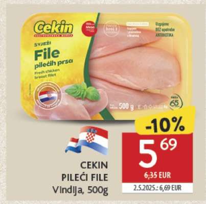 CEKIN PILEĆI FILE Vindija 500g