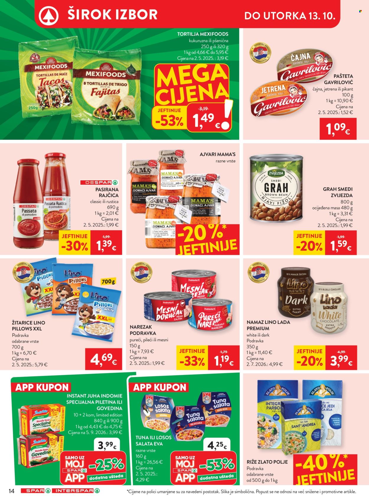 SPAR katalog - 07.10.2026. - 13.10.2026. Stranica 17