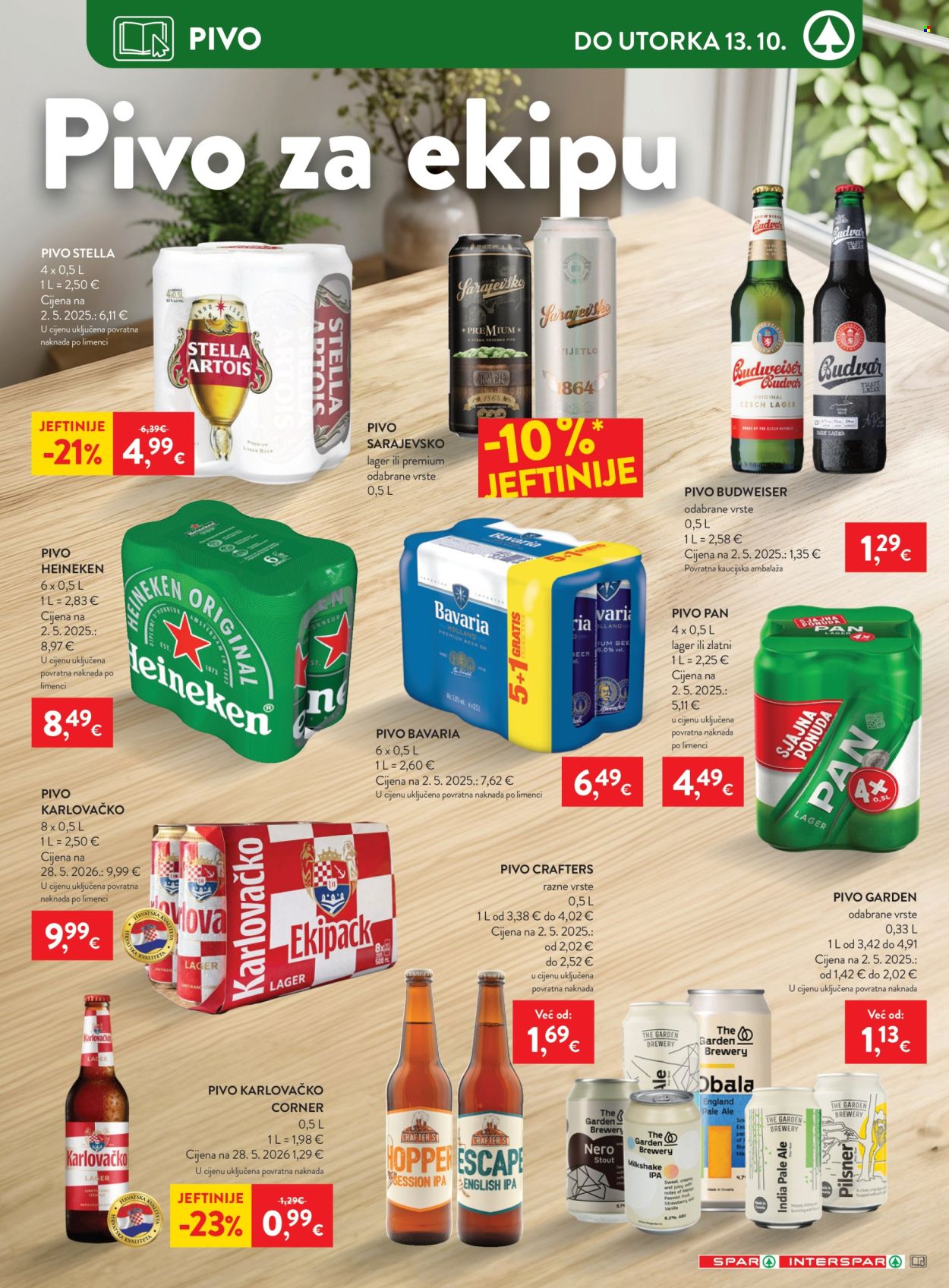 INTERSPAR katalog - 07.10.2026. - 13.10.2026. Stranica 29