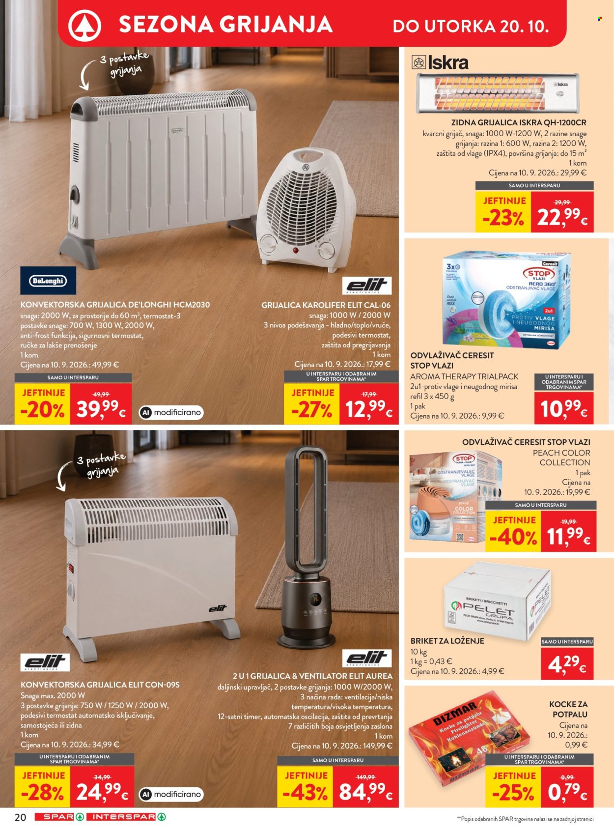 INTERSPAR katalog - 07.10.2026. - 13.10.2026. Stranica 38