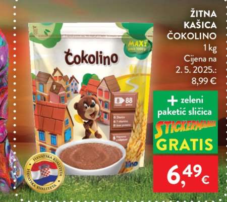 Žitna kašica Čokolino