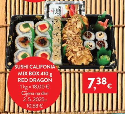 Sushi California Mix Box 410 g Red Dragon