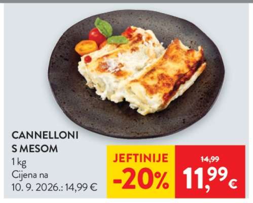 Cannelloni s mesom