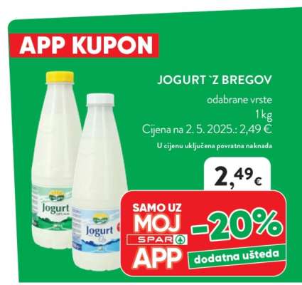 Jogurt ‘z bregov