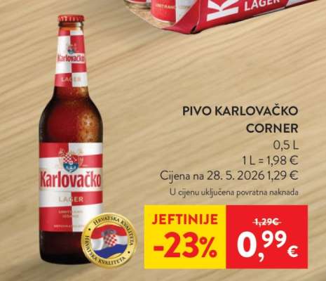 Pivo Karlovačko Corner