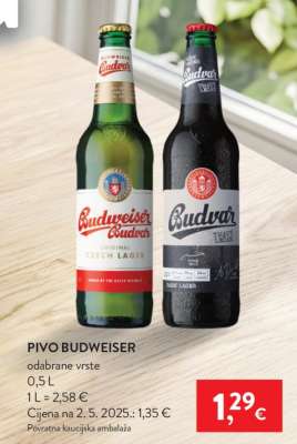 Pivo Budweiser