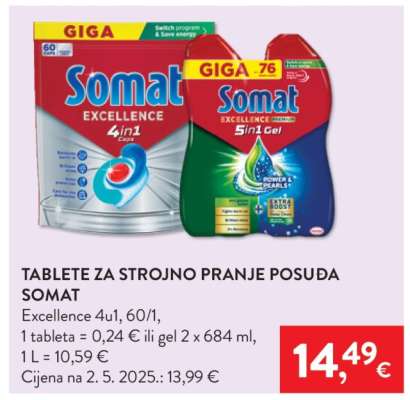 Somat Excellence 4u1, 60/1