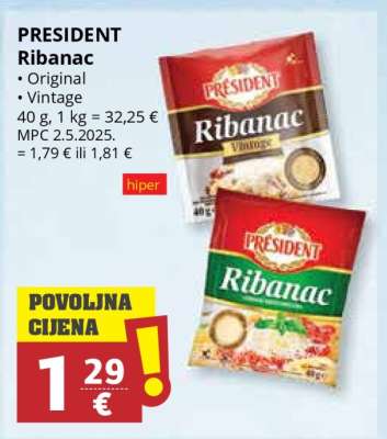 PRESIDENT Ribanac