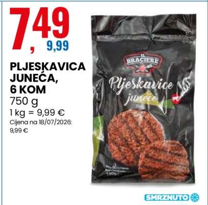 PLJESKAVICA JUNEĆA, 6 KOM