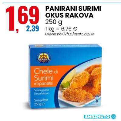 PANIRANI SURIMI OKUS RAKOVA