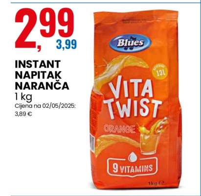 INSTANT NAPITAK NARANČA 1 kg