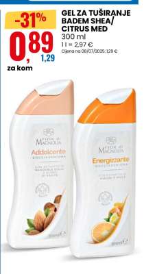 GEL ZA TUŠIRANJE BADEM SHEA/CITRUS MED
