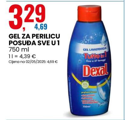 GEL ZA PERILICU POSUĐA SVE U 1
