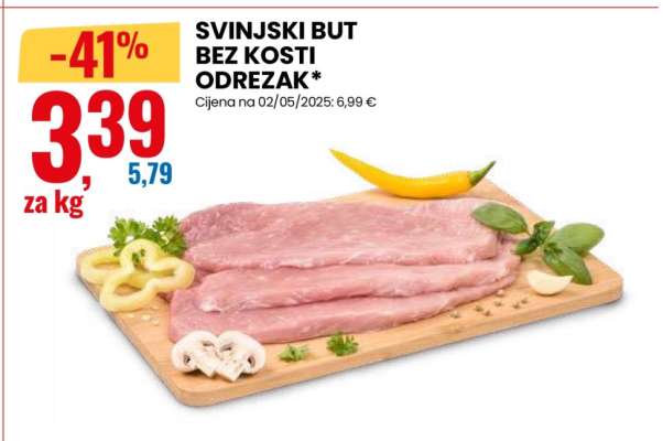 SVINJSKI BUT BEZ KOSTI ODREZAK