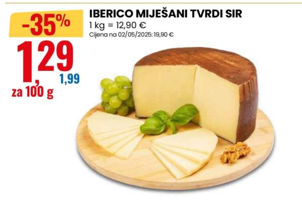 IBERICO MJEŠANI TVRDI SIR