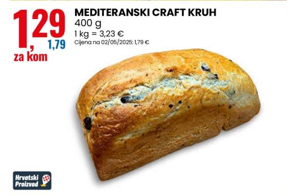 MEDITERANSKI CRAFT KRUH