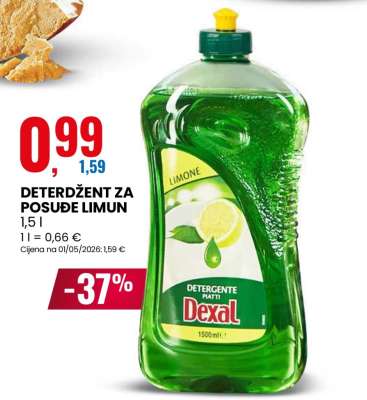 DETERDŽENT ZA POSUĐE LIMUN