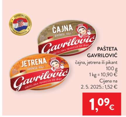 Pašteta Gavrilović