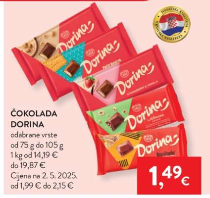Čokolada Dorina