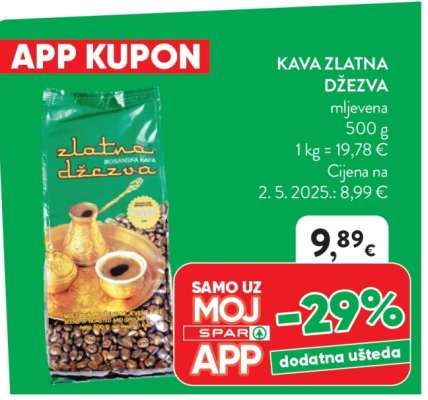 Kava Zlatna Džezva