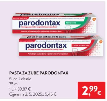 Pasta za zube Parodontax