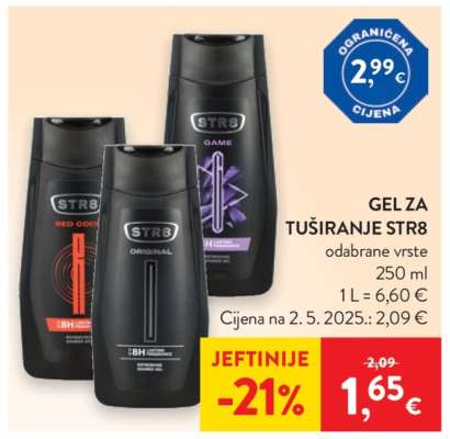GEL ZA TUŠIRANJE STR8