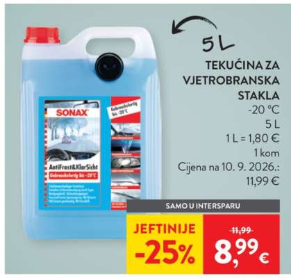 Tekućina za vjetrobranska stakla