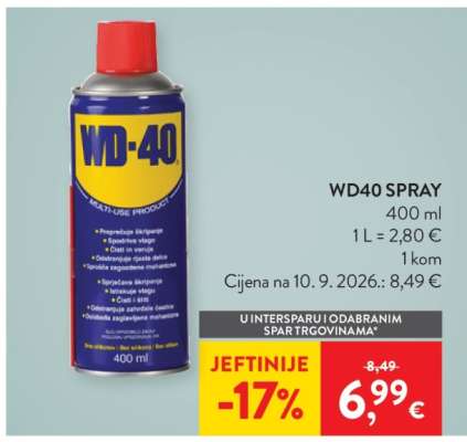 WD40 SPRAY