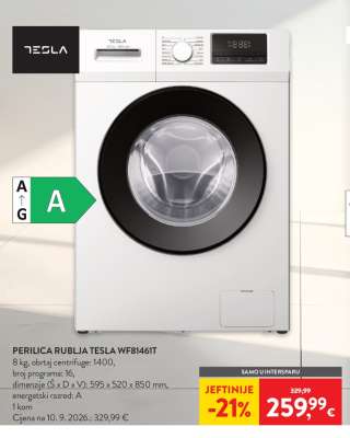 PERILICA RUBLJA TESLA WF81461T