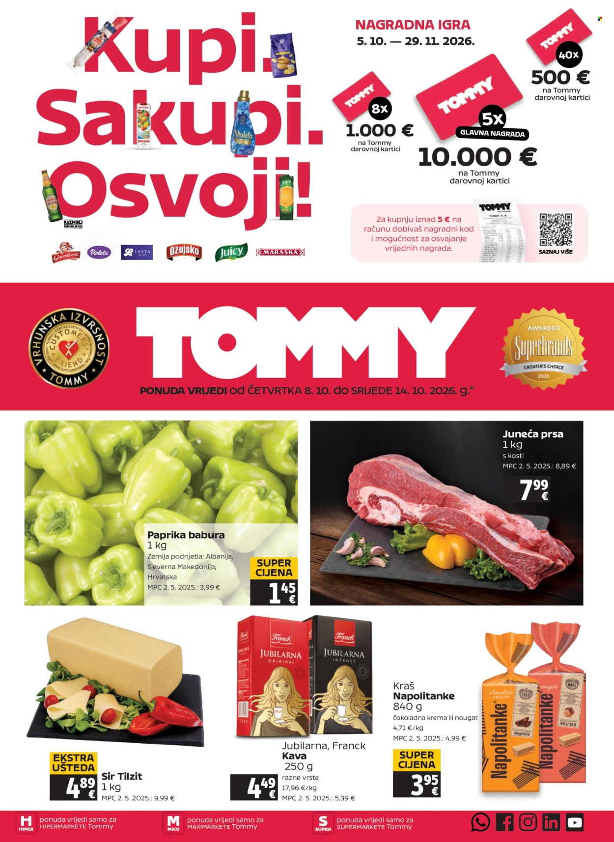 Leták Tommy - 8.10.2026 - 14.10.2026. Strana 1