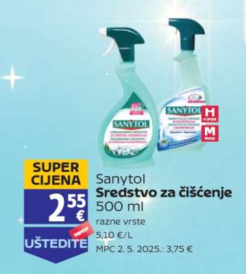 Sanytol Sredstvo za čišćenje