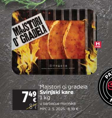 Majstori o' gradela Svinjski kare