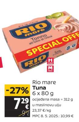 RIO MARE TUNA