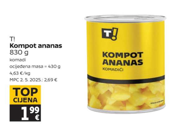 T! Kompot ananas