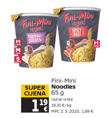 FINI MINI NOODLES