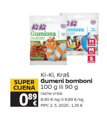 Ki-Ki, Kraš Gumeni bomboni