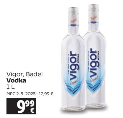 Vigor, Badel Vodka